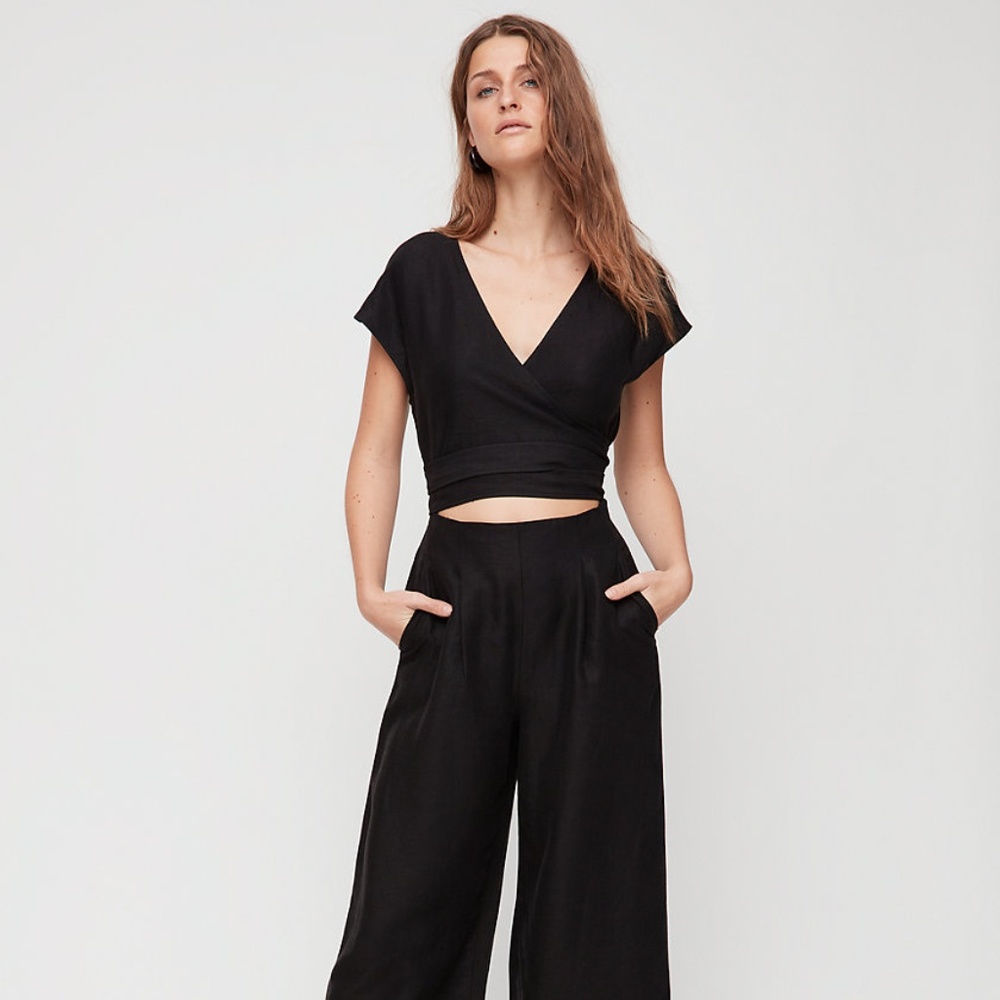 Aritzia Wilfred Brax Jumpsuit
